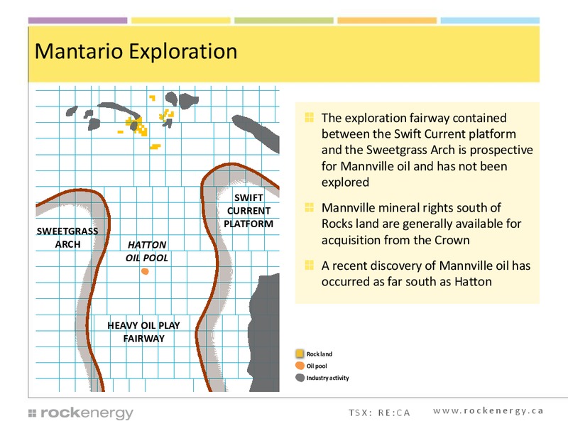 Investor Presentation – Rock Energy Inc. – slide 12