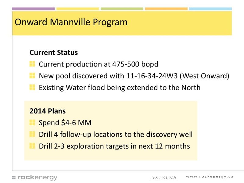 Corporate Presentation – Rock Energy Inc. – slide 22
