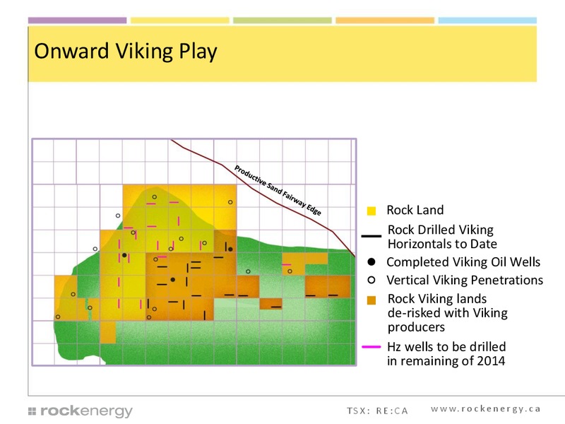 Investor Presentation – Rock Energy Inc. – slide 14