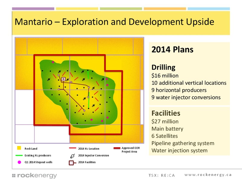INVESTOR PRESENTATION – Rock Energy Inc. – slide 8