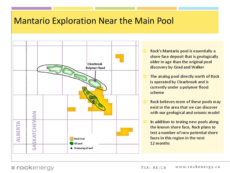 CORPORATE PRESENTATION – Rock Energy Inc. – slide 10