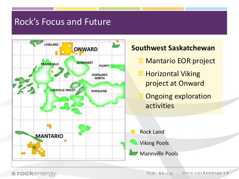 What's New and Exciting at Rock – Rock Energy Inc. – slide 5