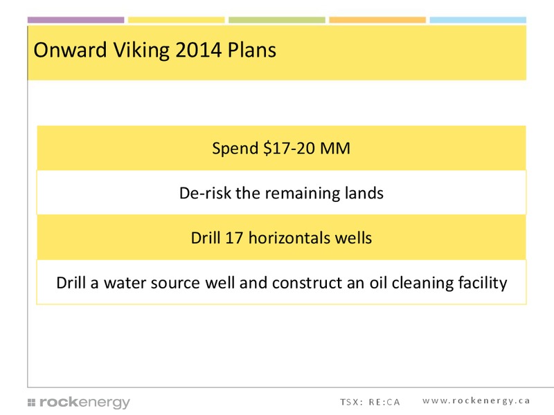 What's New and Exciting at Rock – Rock Energy Inc. – slide 17
