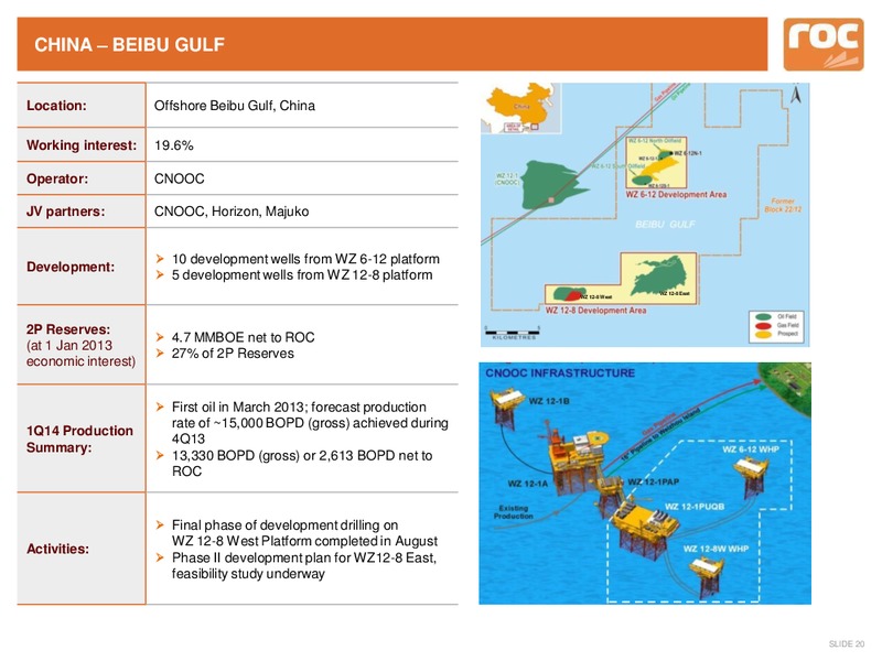 Company Update – Roc Oil – slide 17