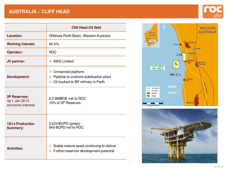 Company Update – Roc Oil – slide 19