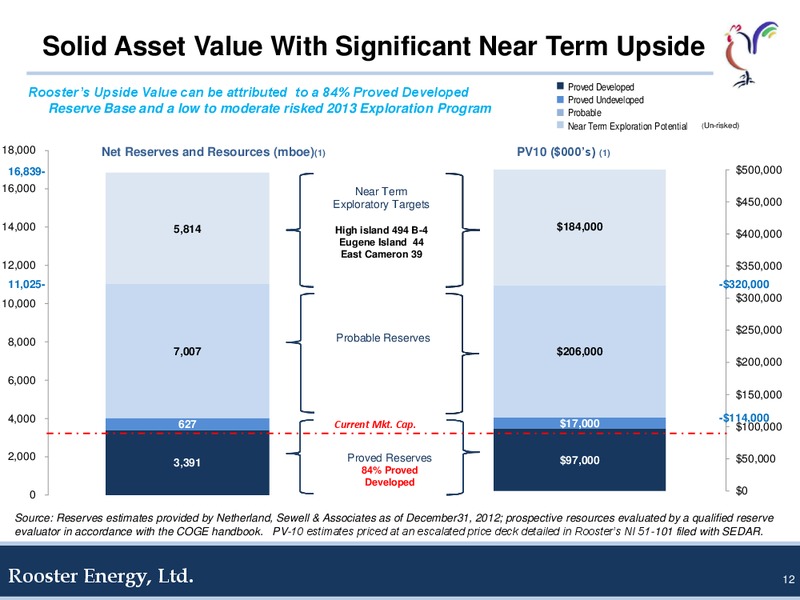 GHS 100 Energy Conference – Rooster Energy Ltd. – slide 11