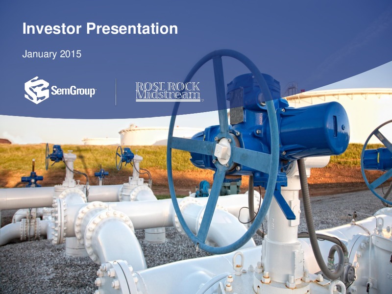 Investor Presentation – Rose Rock Midstream, L.P. – slide 1