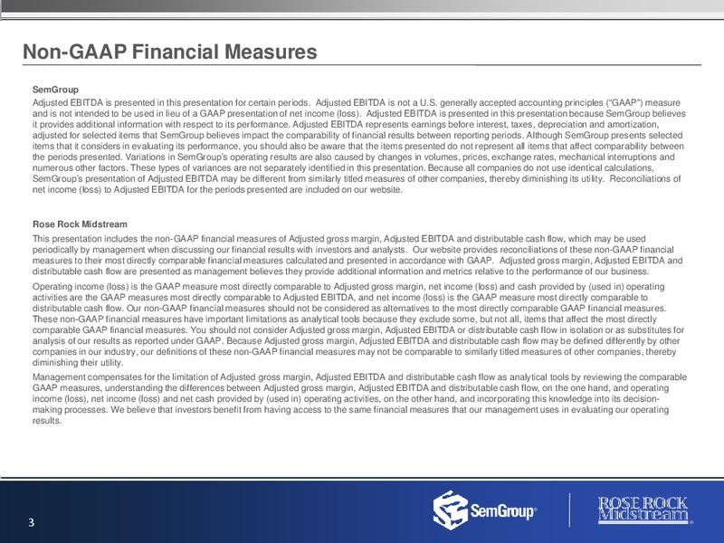 MAY 2014 INVESTOR PRESENTATION – Rose Rock Midstream, L.P. – slide 2
