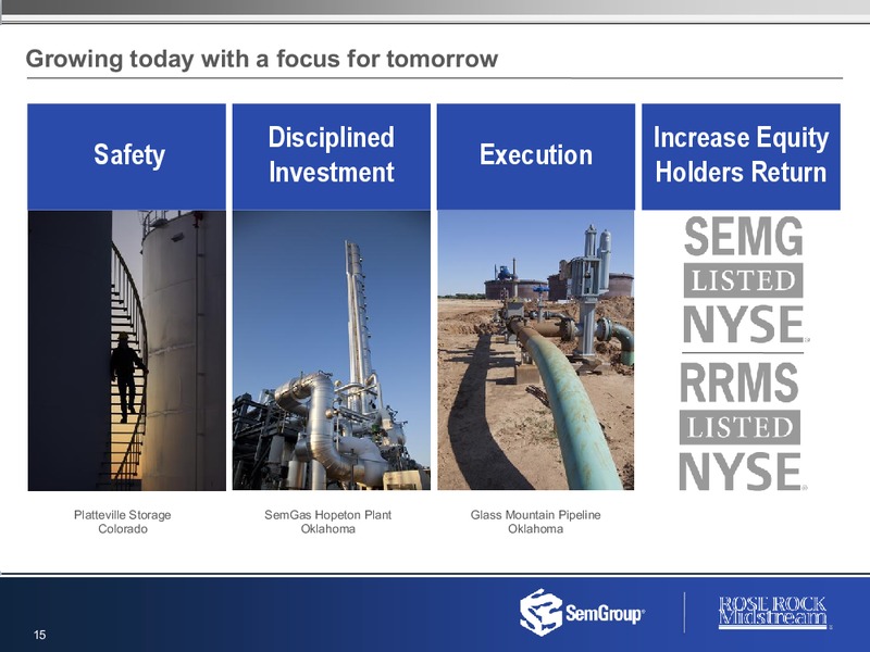 Earnings Conference Call – Rose Rock Midstream, L.P. – slide 14