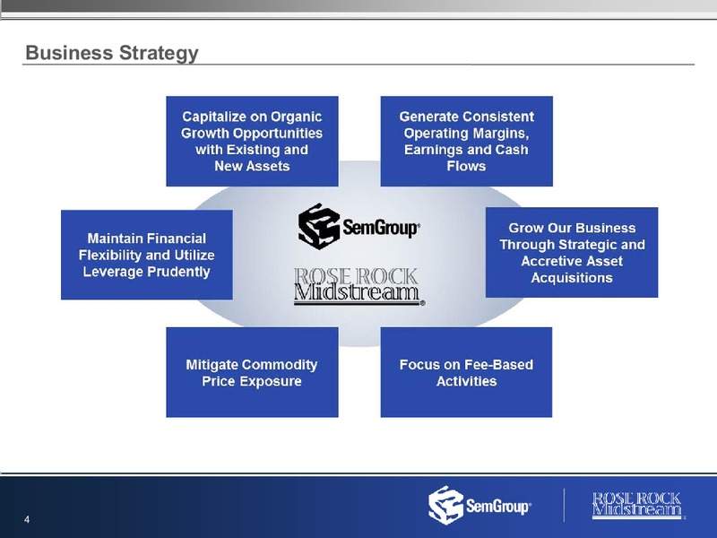 Q1 2014 EARNINGS CALL – Rose Rock Midstream, L.P. – slide 3