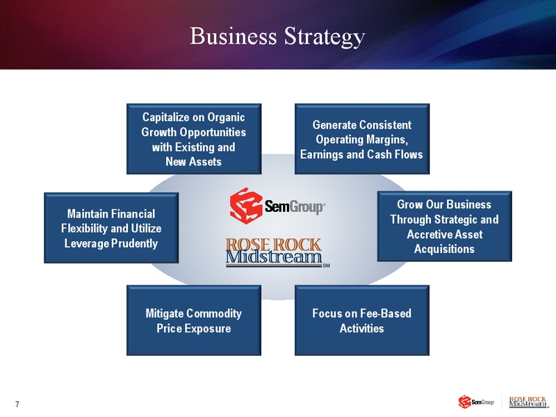 INVESTOR PRESENTAITON – Rose Rock Midstream, L.P. – slide 6