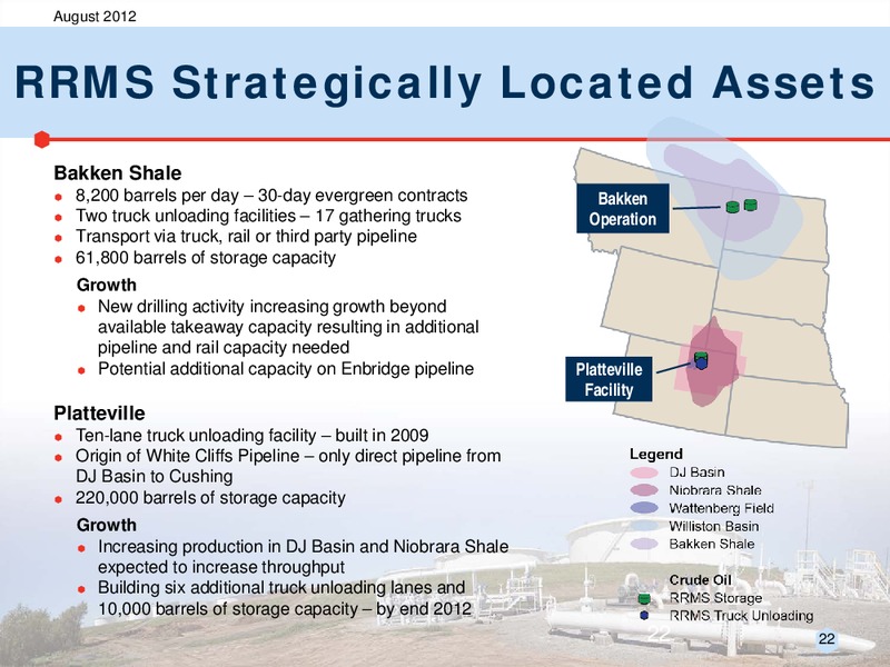TUDOR PICKERING HOTTER N HELL ENERGY CONFERENCE – Rose Rock Midstream, L.P. – slide 21