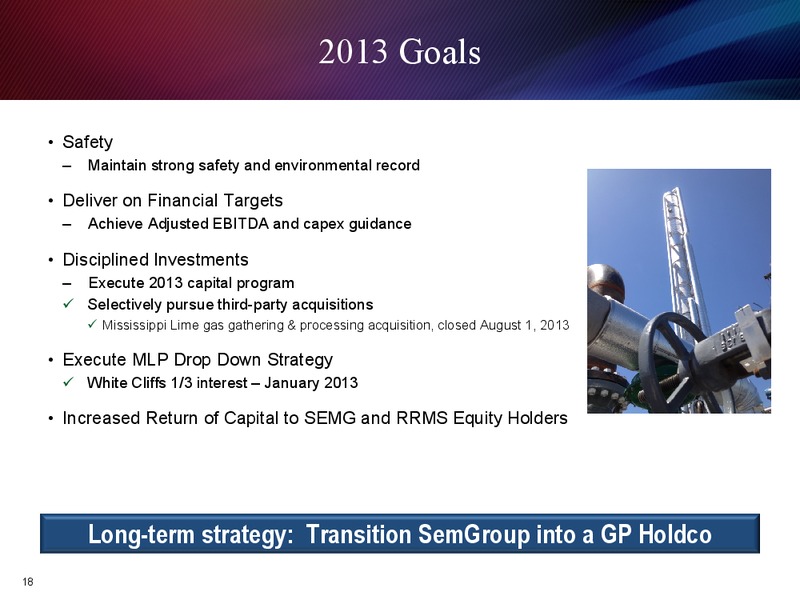 BARCLAYS CEO ENERGY POWER CONFERENCE – Rose Rock Midstream, L.P. – slide 17