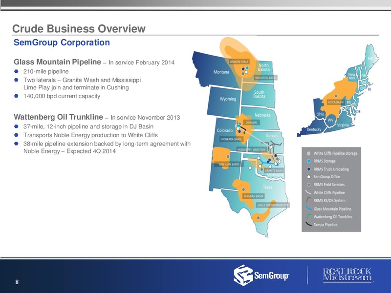 Investor Presentation – Rose Rock Midstream, L.P. – slide 7