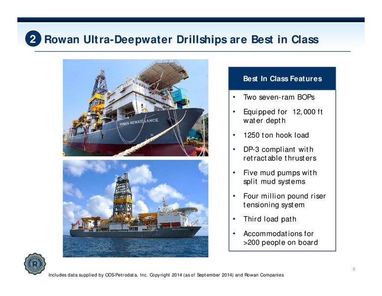 Investor Presentation – Rowan Companies plc – slide 7