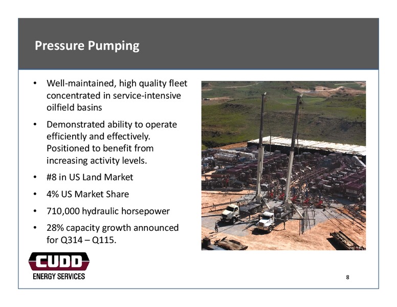 2014 RICE ENERGY CONFERENCE – Rpc Inc. – slide 8