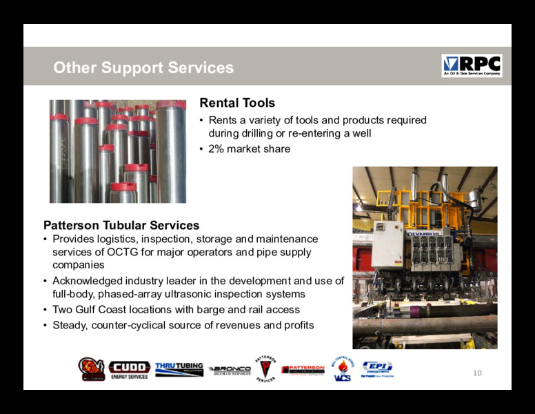 June 2020 Investor Presentation – RPC Inc. – slide 9
