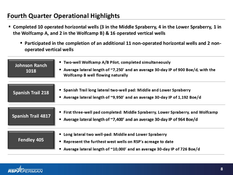 Investor Presentation – RSP Permian Inc. – slide 7