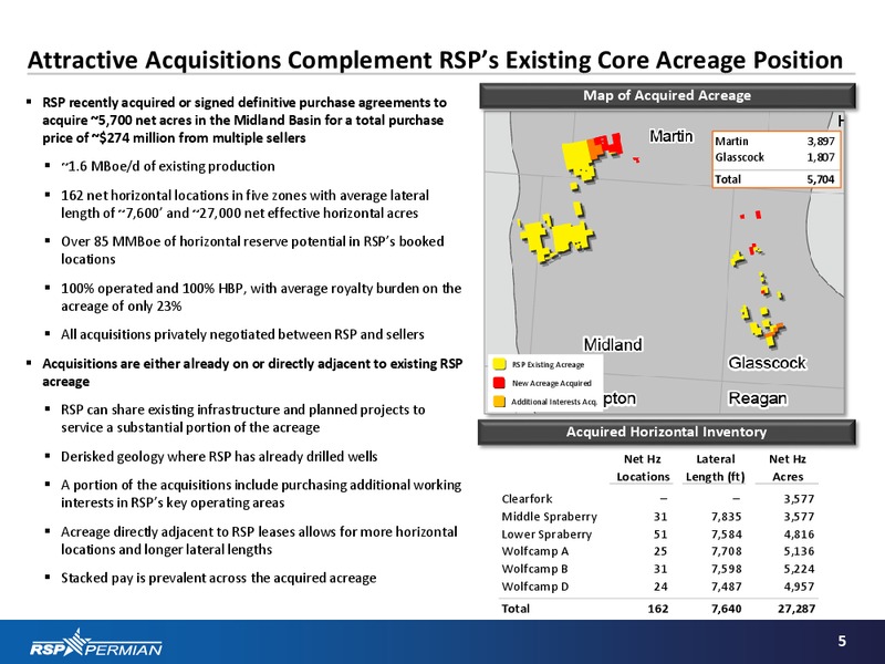 EnerCom 2015 Conference – RSP Permian Inc. – slide 4