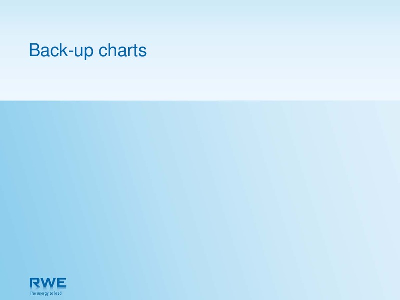 Investor Presentation – RWE DEA – slide 17