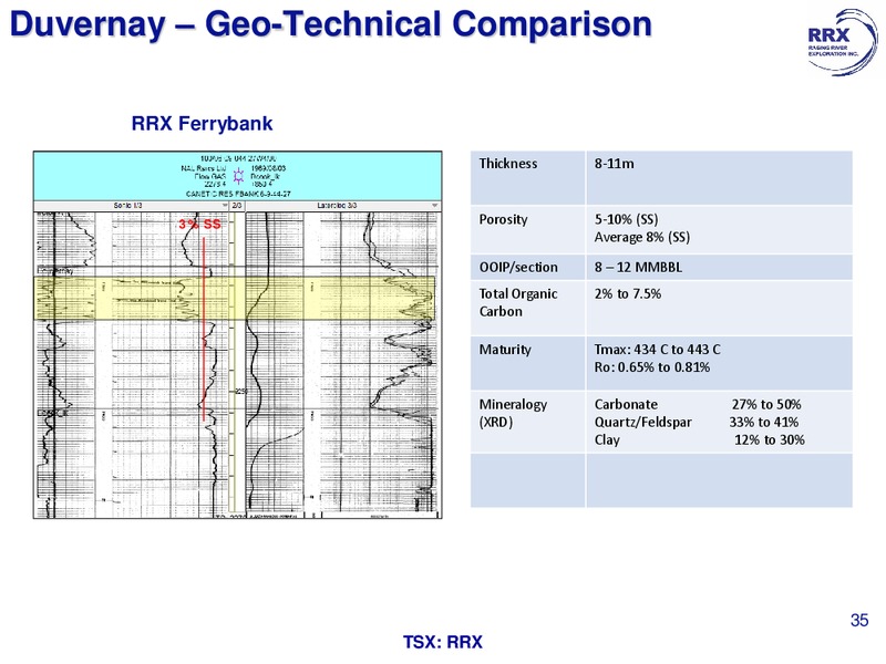 January 2018 Corporate Presentation – Raging River Exploration Inc. – slide 34