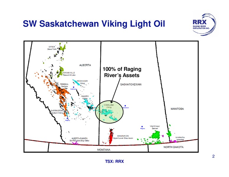 September 2015 Corporate Presentation – Raging River Exploration Inc. – slide 2