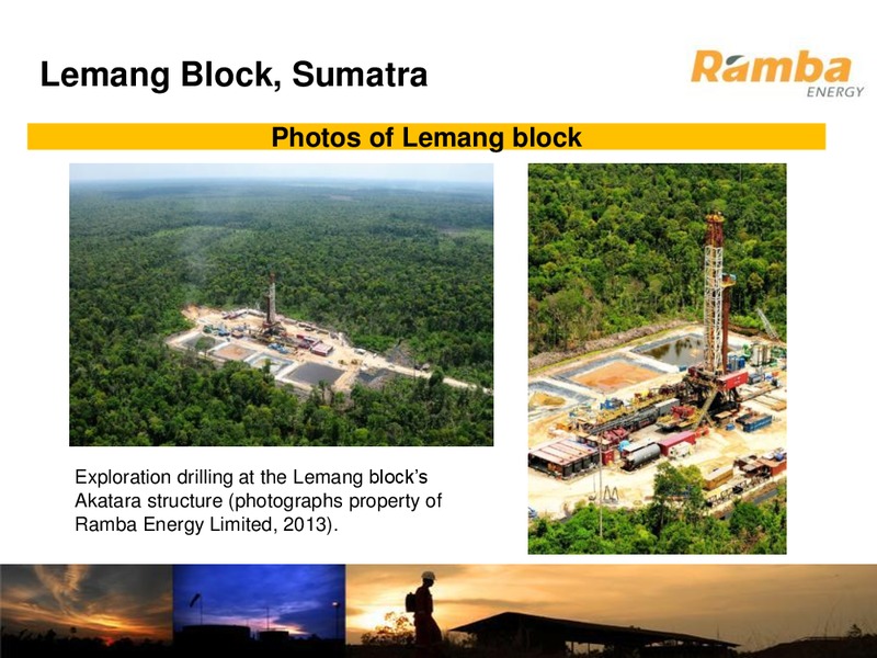 April 2014 Annual General Shareholders Meeting – Ramba Energy Limited – slide 29