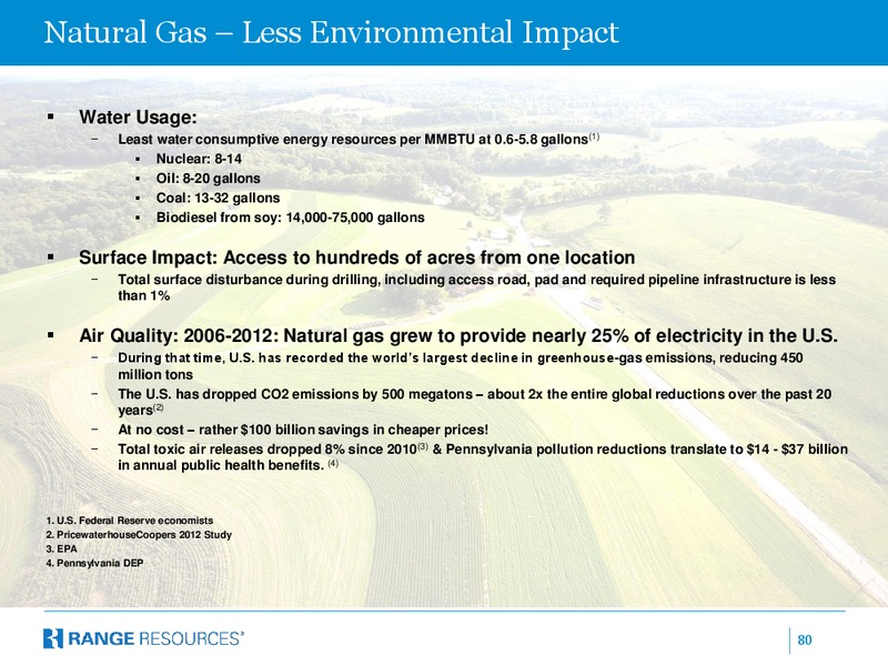 Goldman Sachs Global Energy Conference – Range Resources Corp – slide 79