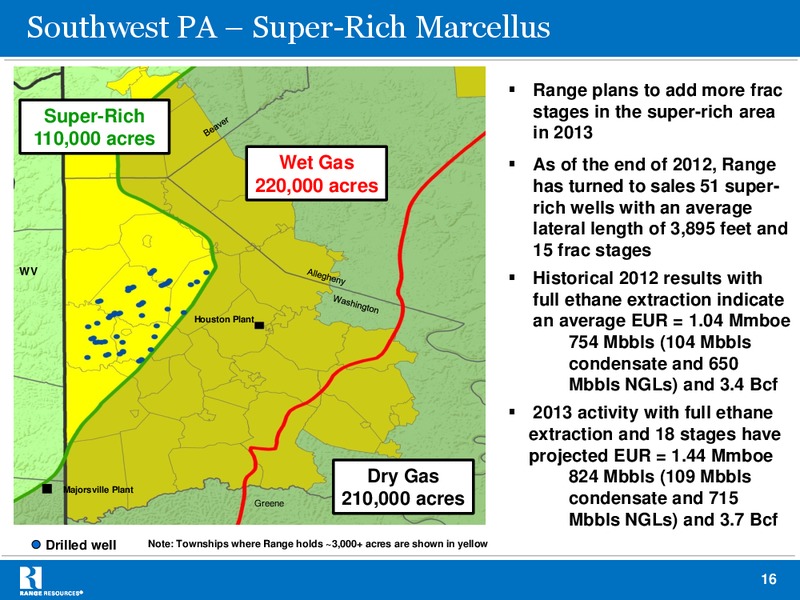 Credit Suisse Energy Summit – Range Resources Corp – slide 16