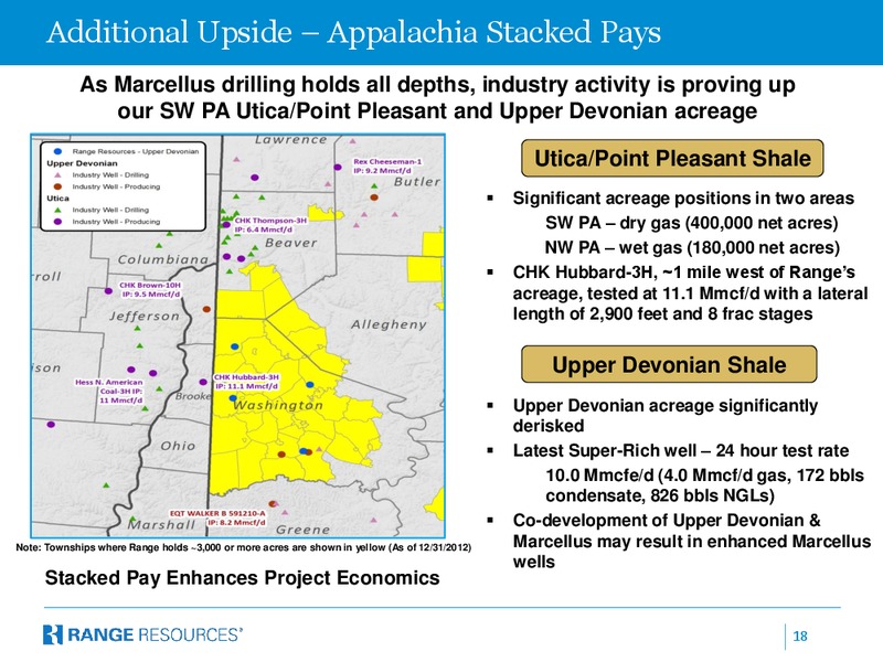 Morgan Stanley Marcellus Utica Conference – Range Resources Corp – slide 17