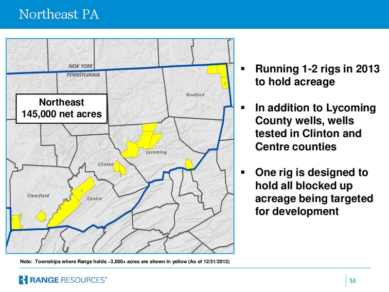Company October 2013 Presentation – Range Resources Corp – slide 52