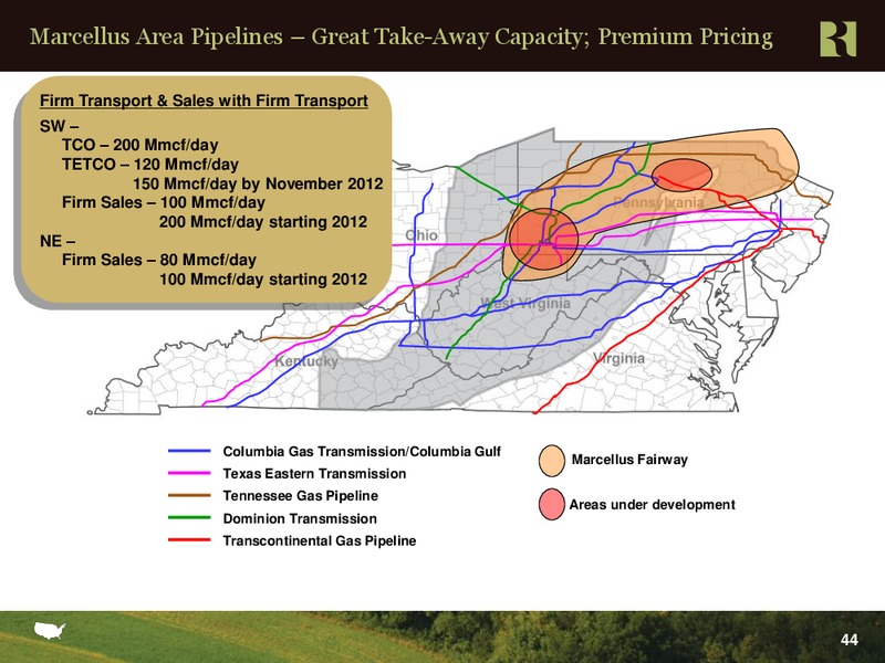 BMO Capital Markets 9th Annual Unconventional Resource Conference – Range Resources Corp – slide 43