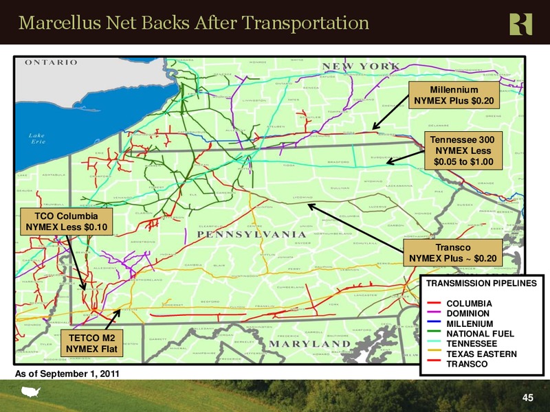 Goldman Sachs Global Energy Conference – Range Resources Corp – slide 44