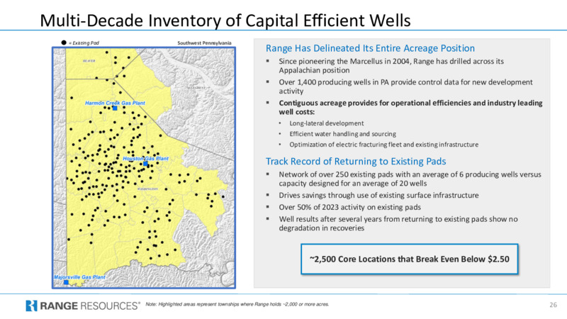 4Q 2022 Earnings Presentation – Range Resources Corp – slide 26