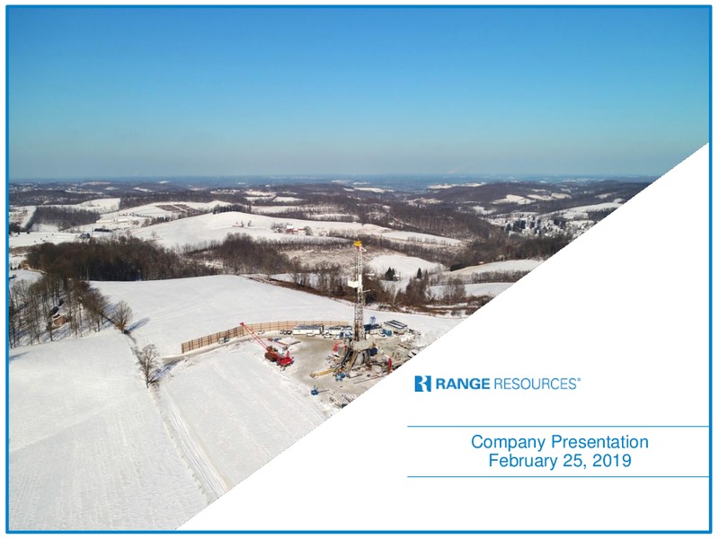 February 2019 Corporate Presentation – Range Resources Corp – slide 1