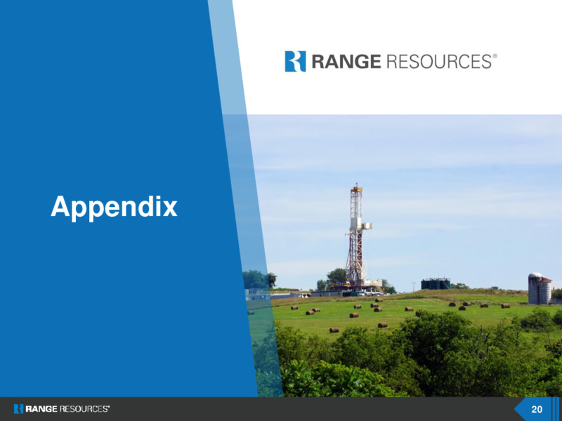 April 2020 Corporate Presentation – Range Resources Corp – slide 19