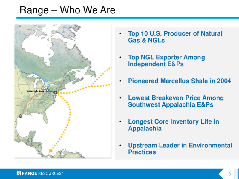 April 2021 Company Presentation – Range Resources Corp – slide 2
