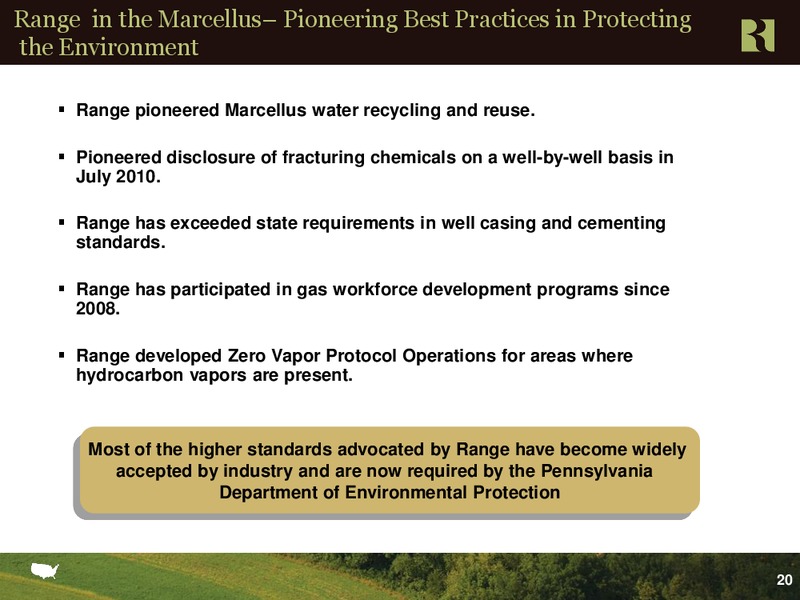 Q1 2011 Earnings Call – Range Resources Corp – slide 19
