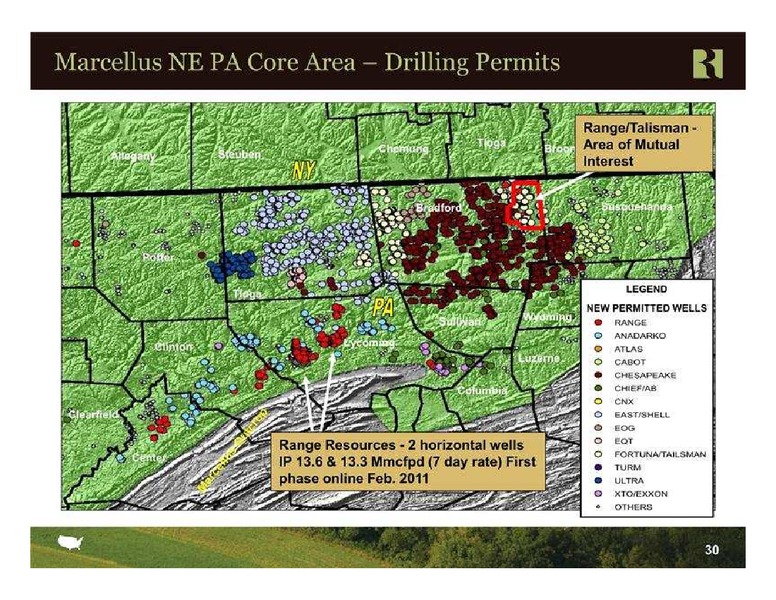 FBR Capital Markets 2011 Energy Industrials Conference – Range Resources Corp – slide 30