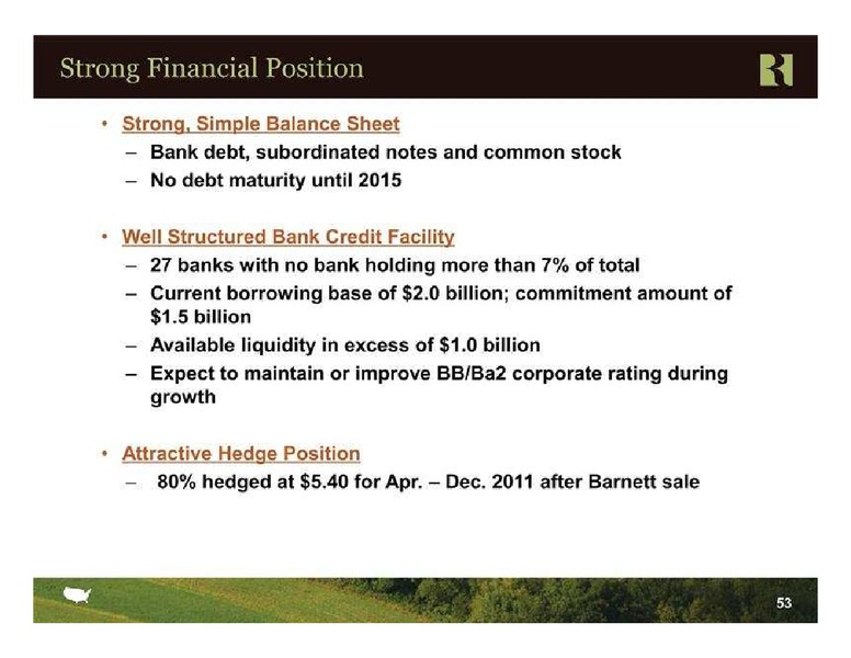FBR Capital Markets 2011 Energy Industrials Conference – Range Resources Corp – slide 53