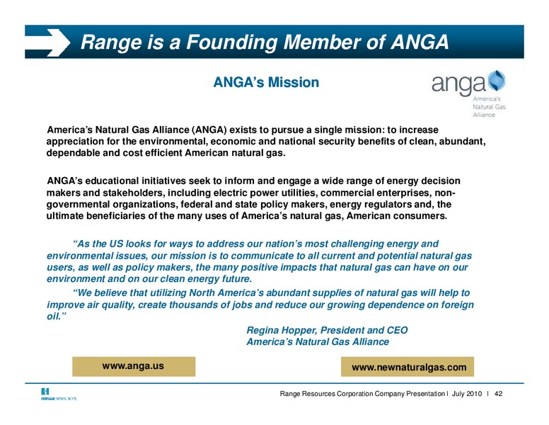 Q2 2010 Earnings Call – Range Resources Corp – slide 41