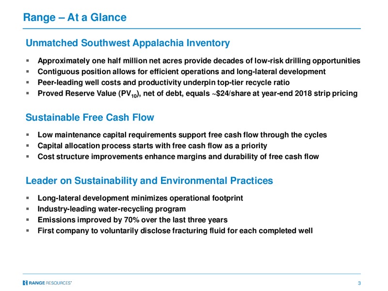 Barclays CEO Energy Power Conference – Range Resources Corp – slide 2