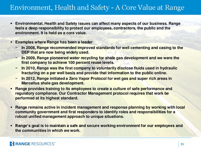 IPAA Spectra Energytember 2014 OGIS – Range Resources Corp – slide 34