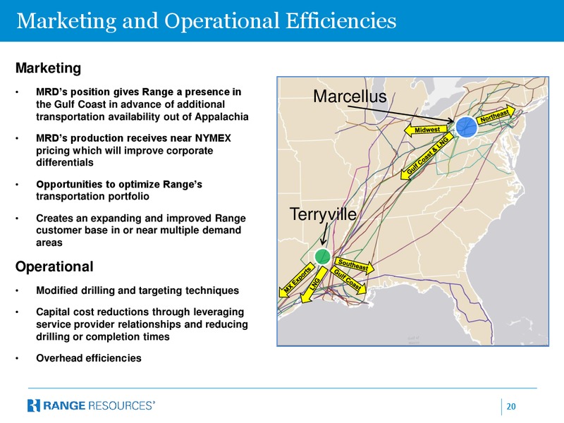 October 2016 Company Presentation – Range Resources Corp – slide 19