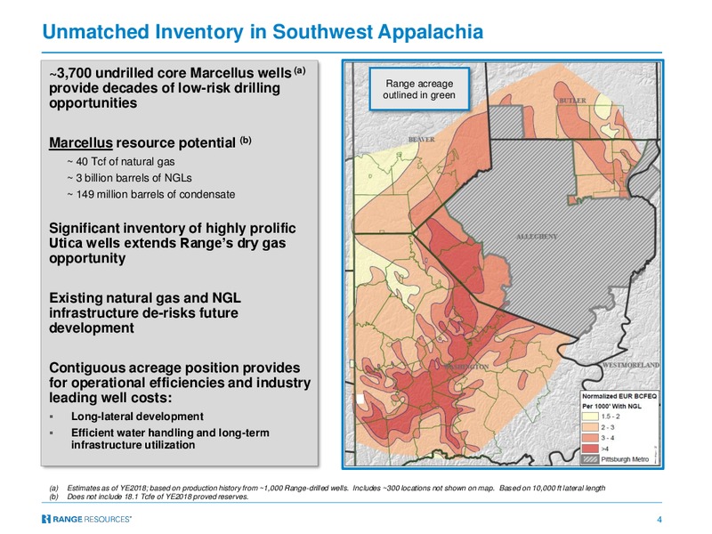November 2019 Corporate Presentation – Range Resources Corp – slide 3