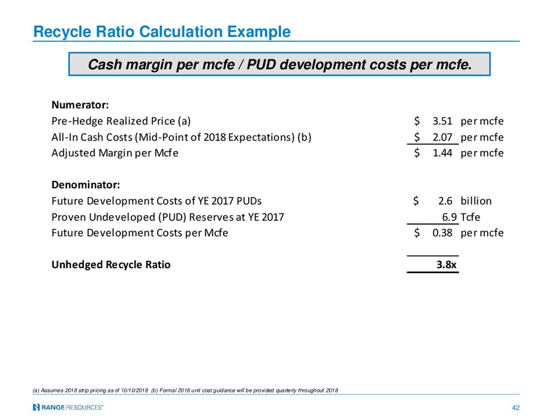 Goldman Sachs 2018 Global Natural Resources Conference – Range Resources Corp – slide 41
