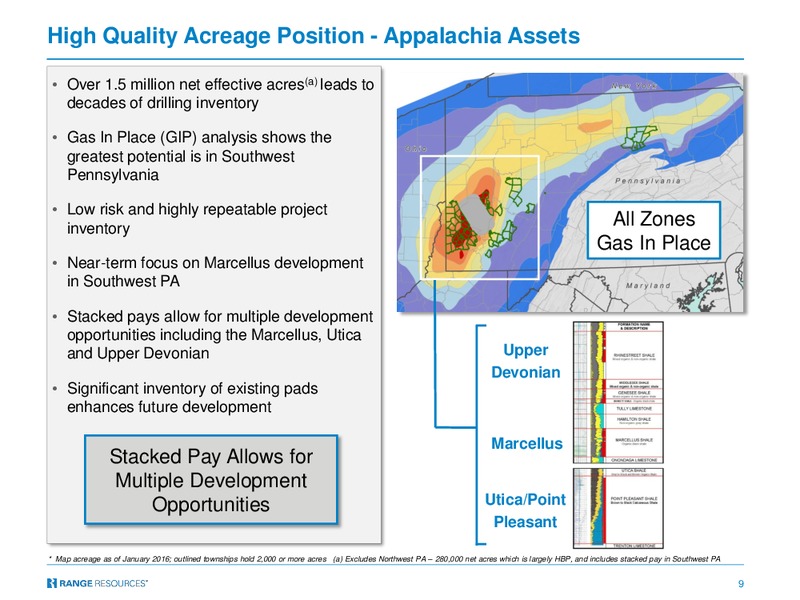 December 2016 Corporate Presentation – Range Resources Corp – slide 8
