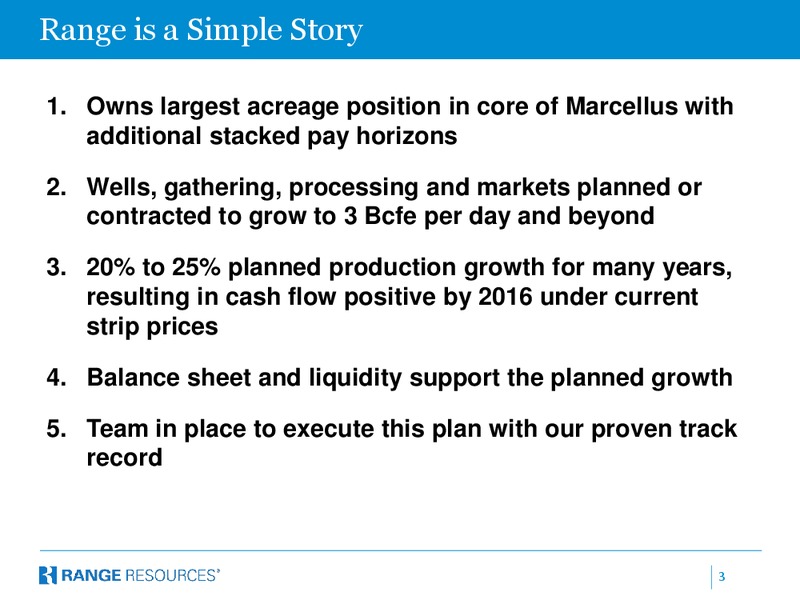 BAML December 2014 Leveraged Finance Conference – Range Resources Corp – slide 2