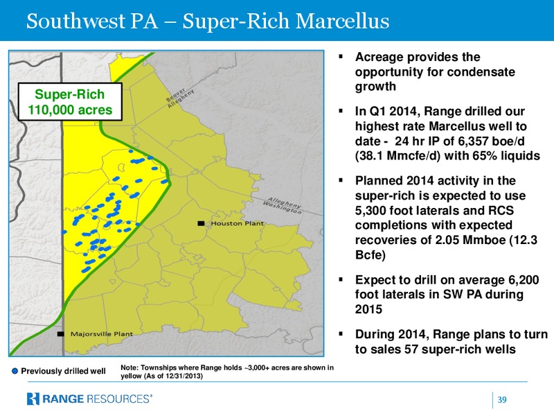 BAML December 2014 Leveraged Finance Conference – Range Resources Corp – slide 38