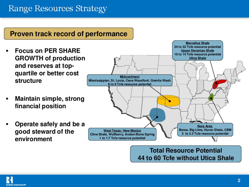 Dahlman Rose Co Ultimate Oil Services and EP Conference – Range Resources Corp – slide 2